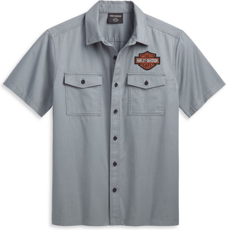 Harley-Davidson Shirt-Woven- Stormy Weather | 96156-23VM｜ワンダーテック