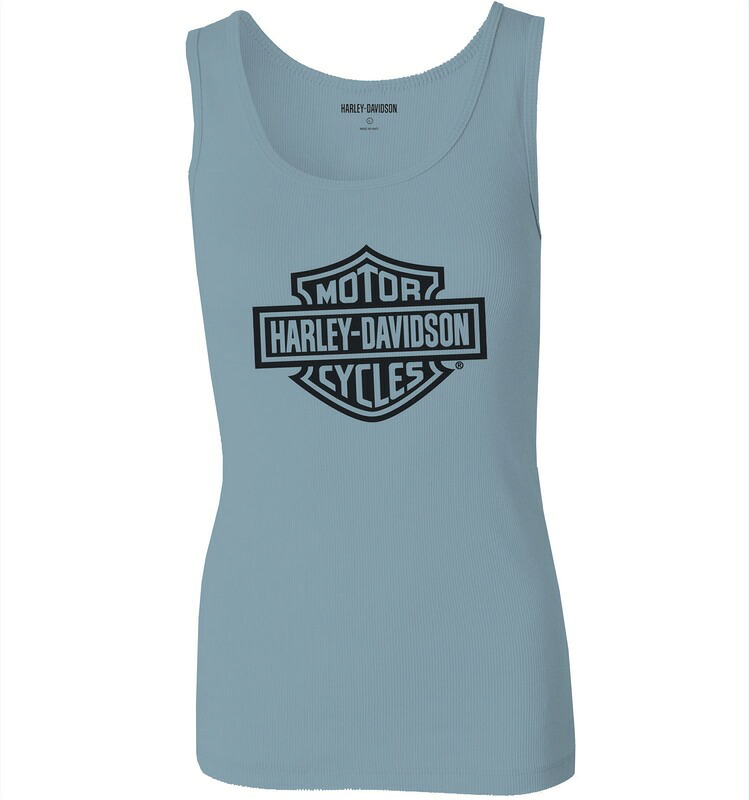 Harley-Davidson Tank-Knit- Celestial Blue | 96201-23VW