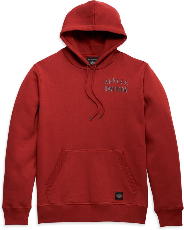 Harley-Davidson Men'S Staple Hoodie- Russet Brown | 96011-23VM｜ワンダーテック