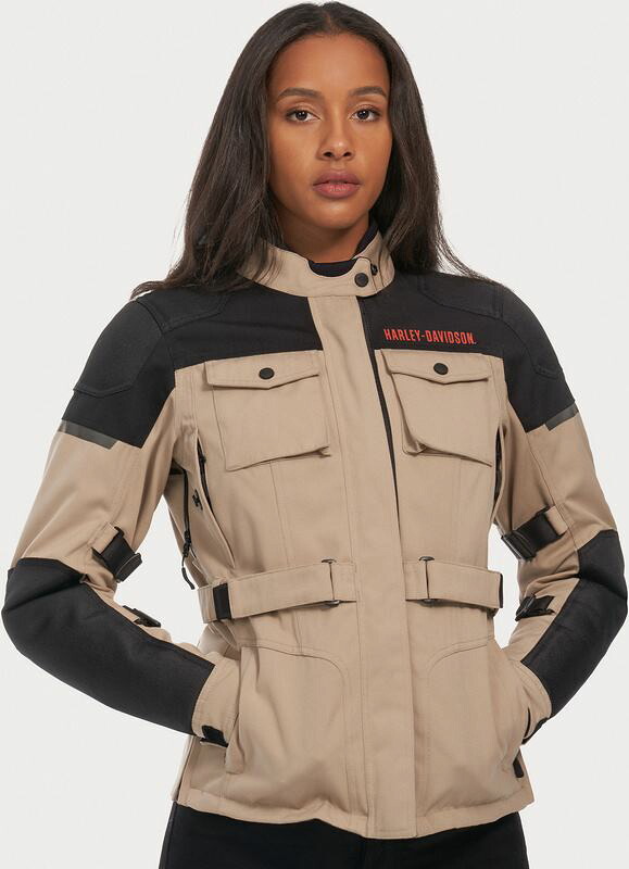 Harley-Davidson Women'S Quest Triple Vent System" Jacket- Chinchilla | 98185-22EW｜ワンダーテック