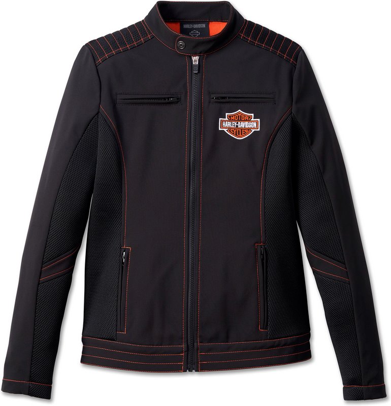 Harley-Davidson Women\'S Forever Mesh Jacket- Black Beauty | 98402-23VW|ワンダーテック