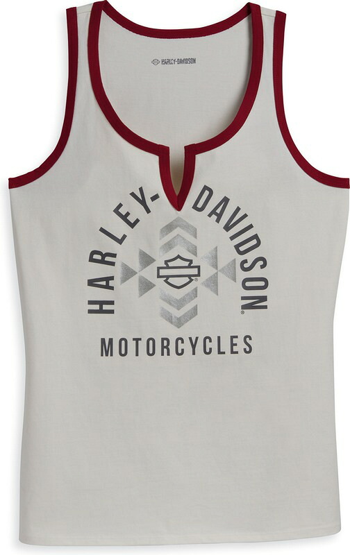 Harley-Davidson Tank-Knit- Cloud Dancer | 96211-23VW