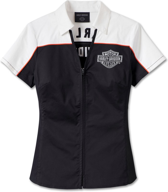 Harley-Davidson Shirt-Woven- Colorblock-Design | 99024-23VW｜ワンダーテック