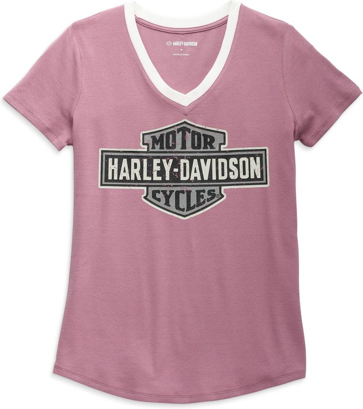 Harley-Davidson Tee-Knit- Dusky Orchid | 96251-23VW