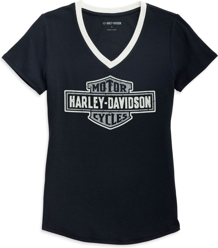 Harley-Davidson Tee-Knit- Black Beauty | 96249-23VW