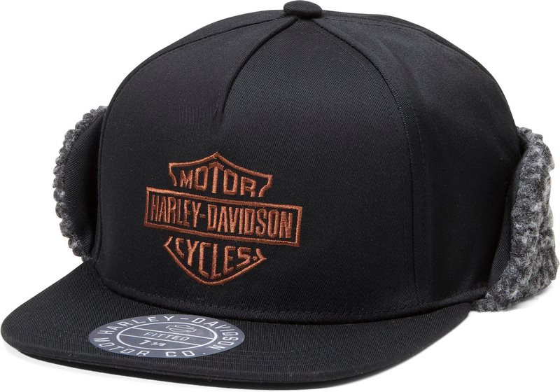 Harley-Davidson Hat-Woven- Black | 97674-23VM