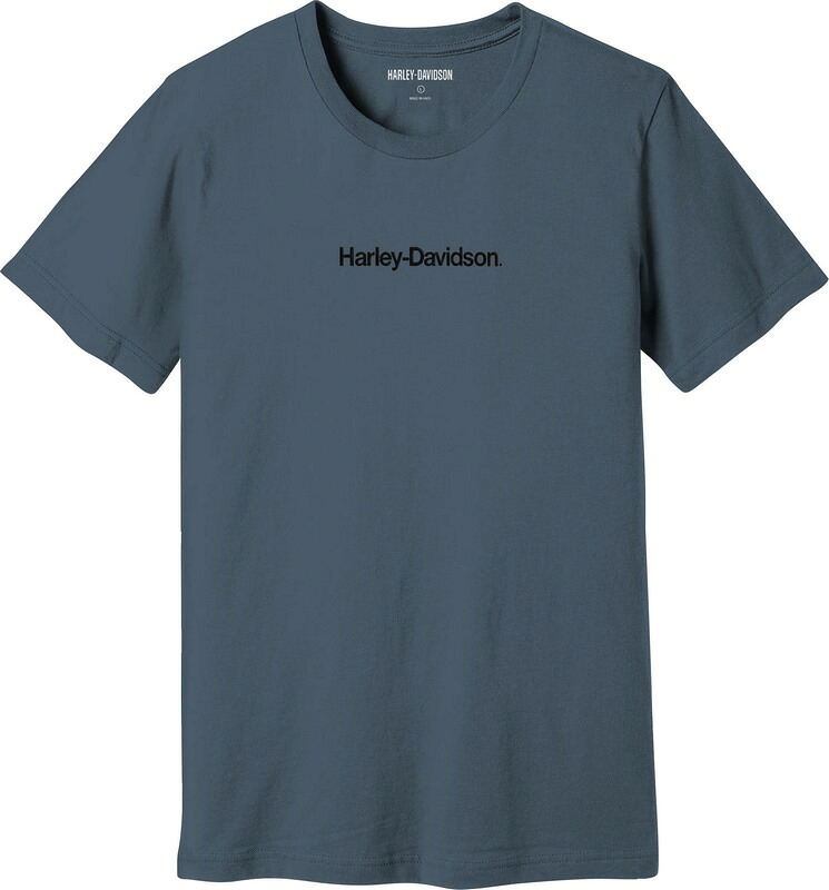 Harley-Davidson Tee-Knit- Dust Blue | 96325-23VM