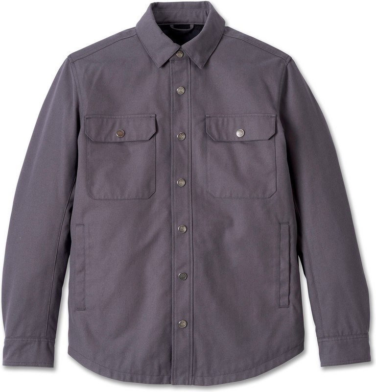 Harley-Davidson Men'S 120Th Anniversary Operative Riding Shirt Jacket- Blackened Pearl | 97189-23EM