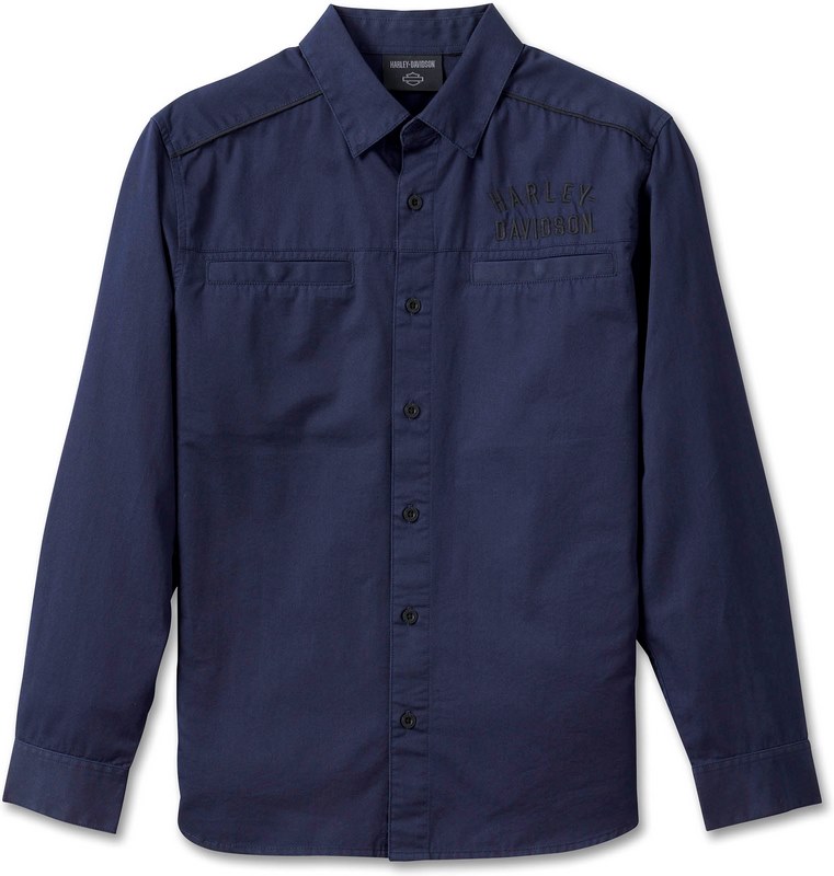 Harley-Davidson Shirt-Woven- Caban | 96637-23VM