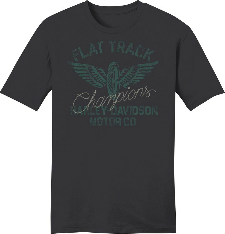 Harley-Davidson Men'S Flat Trekker Tee- Asphalt | 96591-23VM