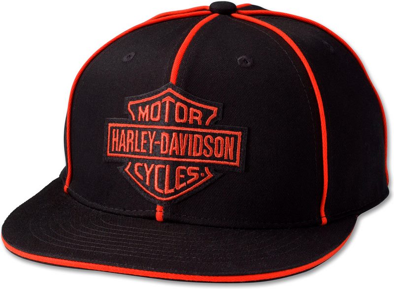 Harley-Davidson Cap--Bb-Woven- Black | 97743-23VM