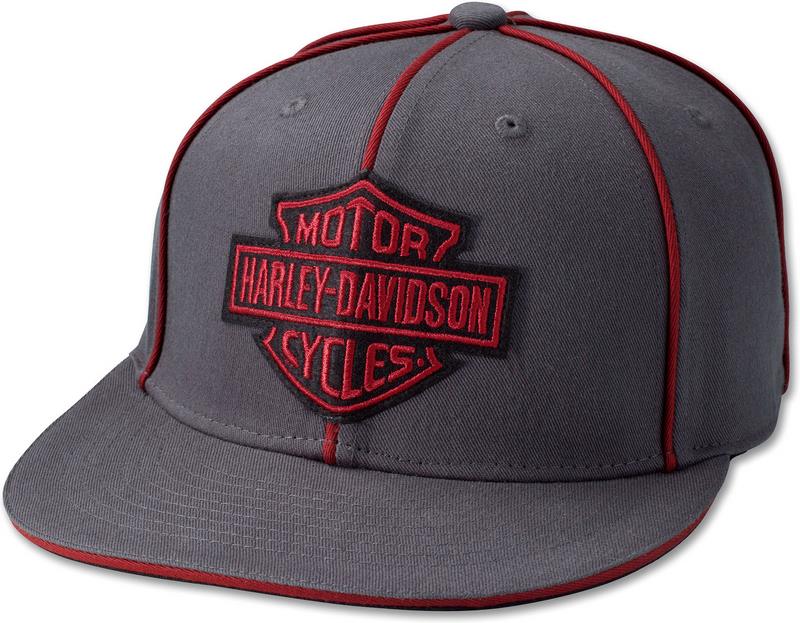 Harley-Davidson Cap--Bb-Woven- Blackened Pearl | 97744-23VM｜ワンダーテック