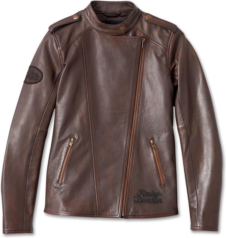 Harley-Davidson Jacket-Leather- Brown leather | 97040-23VW|ワンダーテック