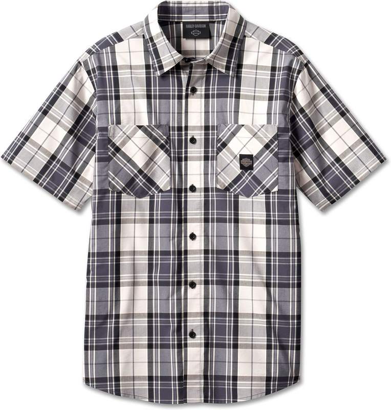 Harley-Davidson Men'S Forever Shirt- Grey Plaid | 96625-23VM