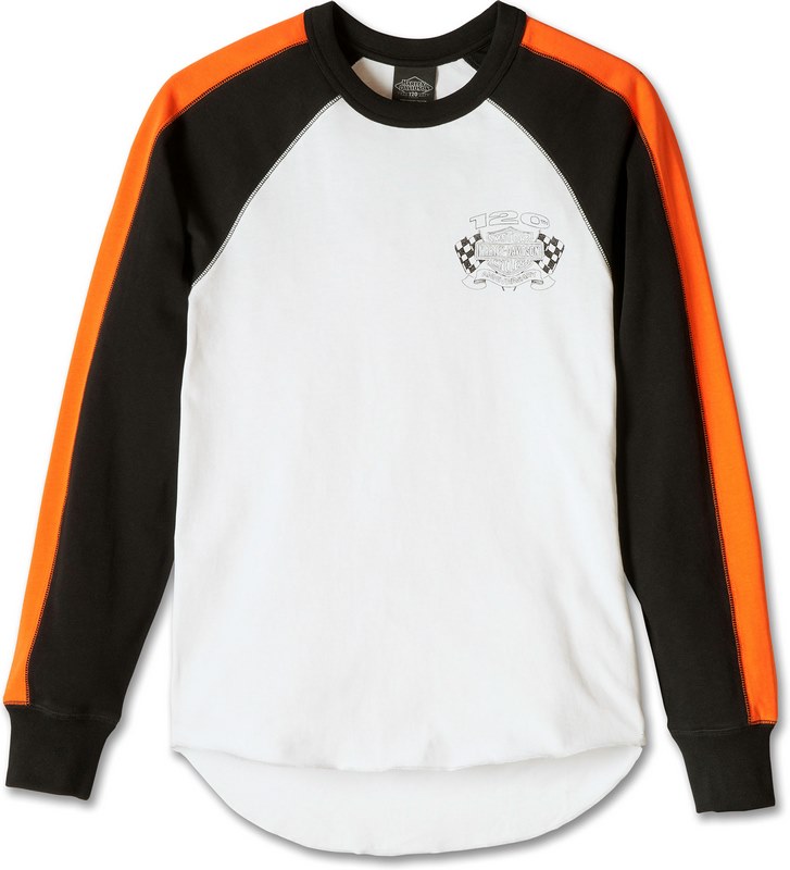 Harley-Davidson Women'S 120Th Anniversary Long Sleeve Knit Top- Colorblock-Design | 97464-23VW｜ワンダーテック