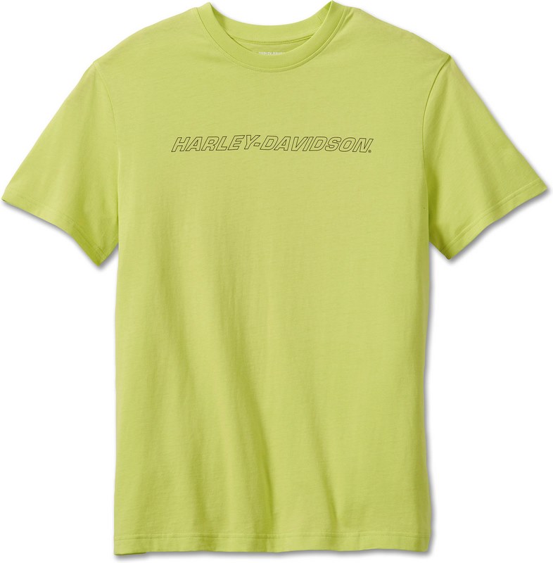 Harley-Davidson Men'S Willie G Skull Tee- Wild Lime | 96206-24VM|ワンダーテック