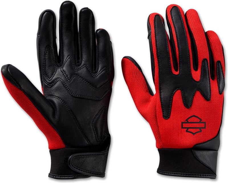 Harley-Davidson Gloves-Dyna-Textile- High Risk Red | 98182-24VW 23,175円