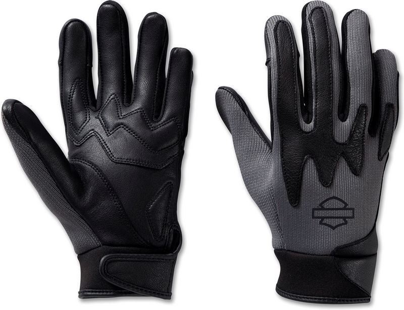 Harley-Davidson Gloves-Dyna-Textile- Cool Grey | 98183-24VW|ワンダーテック