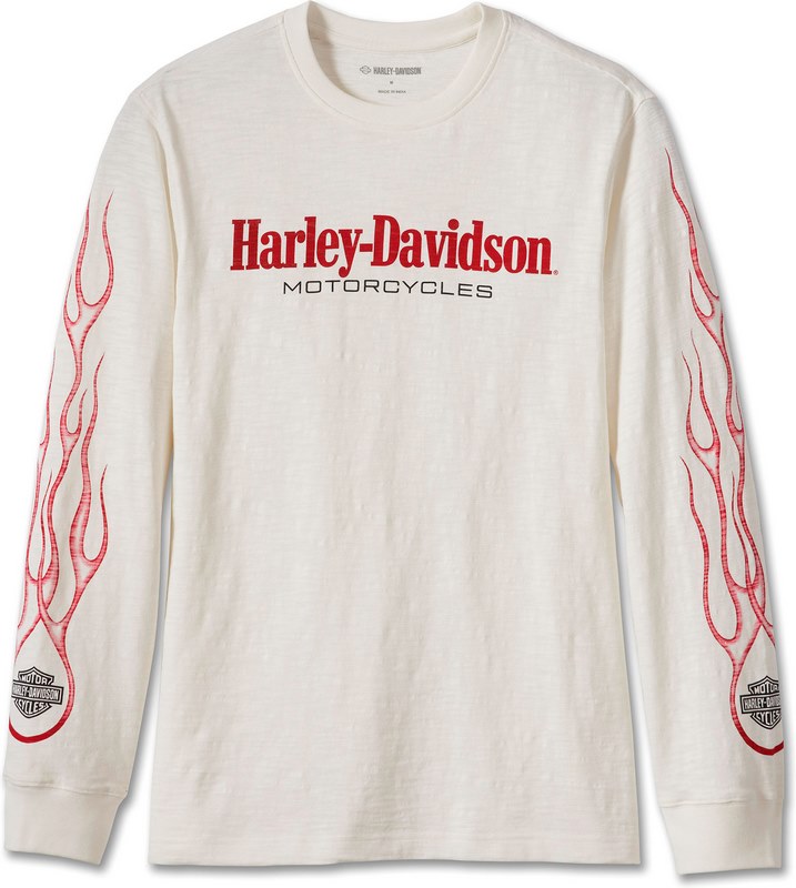 Harley-Davidson Tee-Knit- Cloud Dancer | 96208-24VM