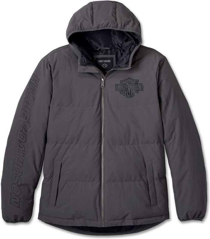 Harley-Davidson Jacket-Woven- Blackened Pearl | 97424-24VM