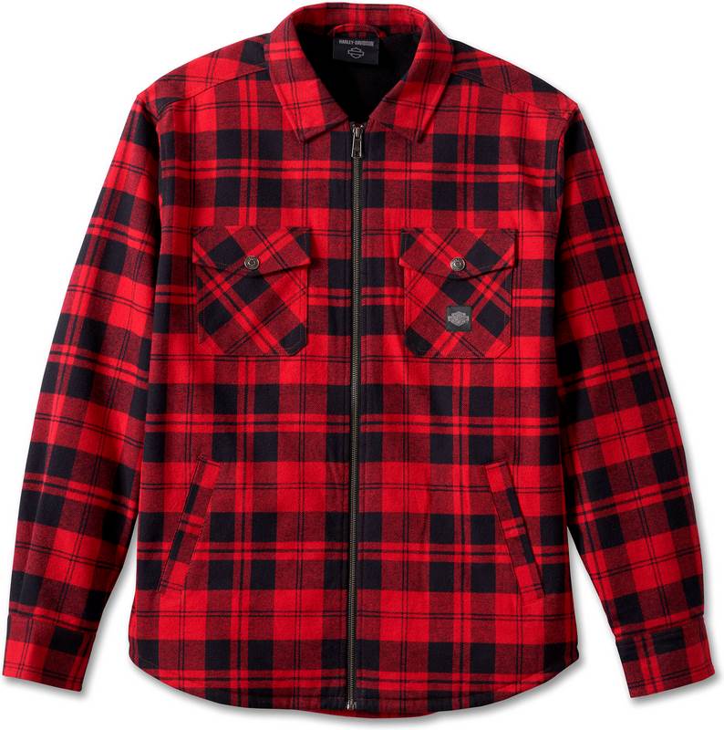 Harley-Davidson Shirt-Woven- Red Checkered | 96216-24VM 33,670円