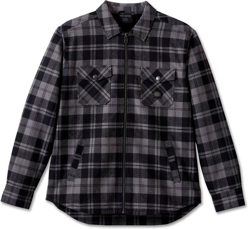 Harley-Davidson Shirt-Woven- Black Plaid | 96215-24VM｜ワンダーテック