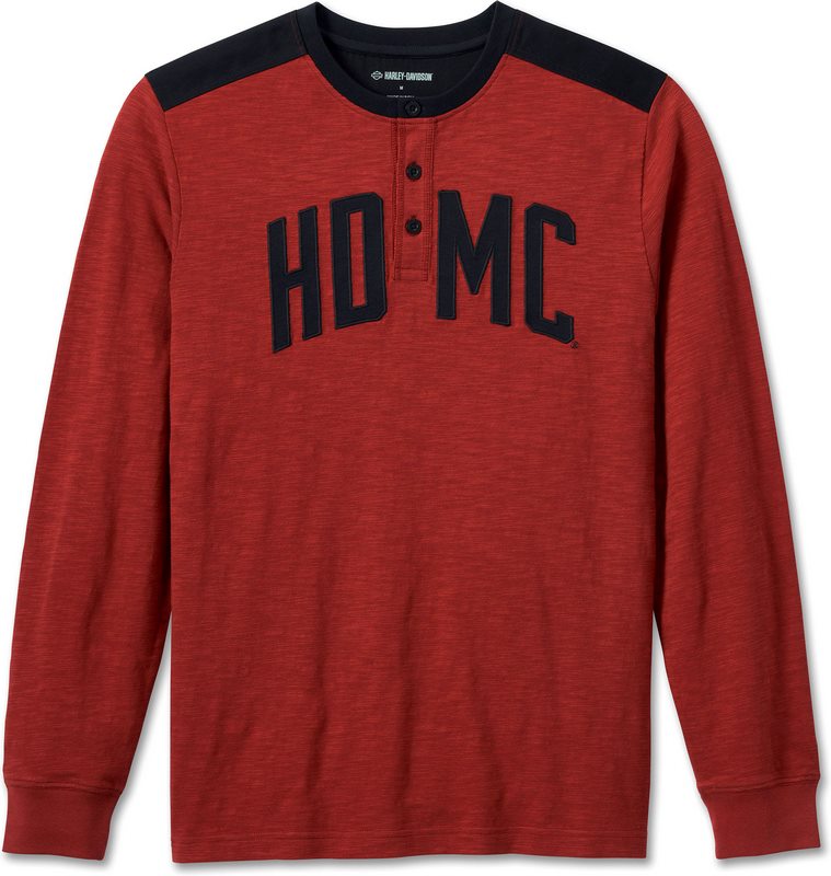 Harley-Davidson Tee-Knit- Russet Brown | 96066-24VM|ワンダーテック