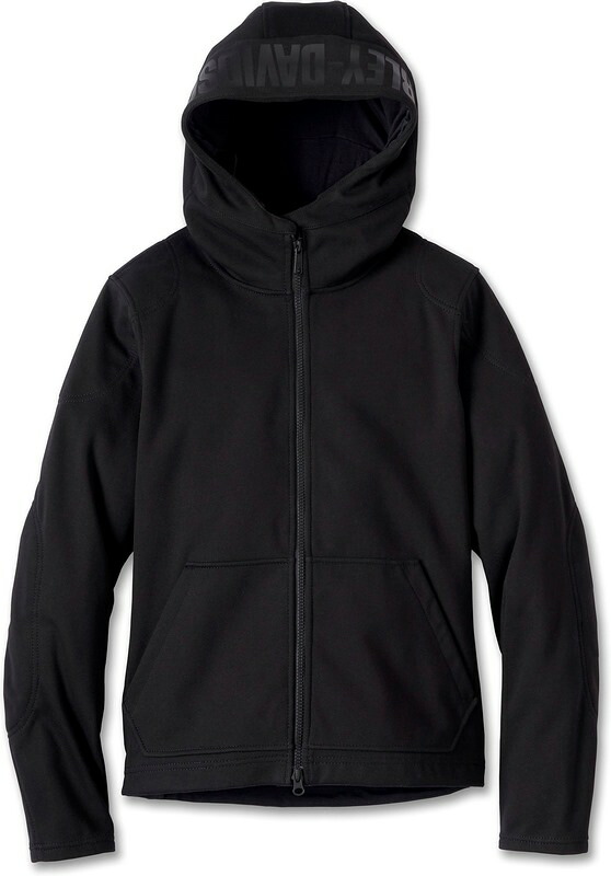 Harley-Davidson Jacket-Deflector-Hooded-Textile- Black Beauty | 98176-24VW