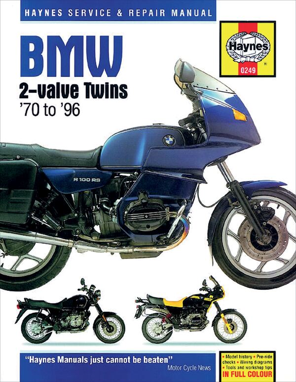 HAYNES MANUAL BMW 2-VALVE TWINS