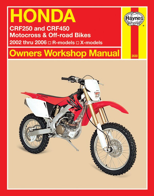 HAYNES MANUAL CRF250/450