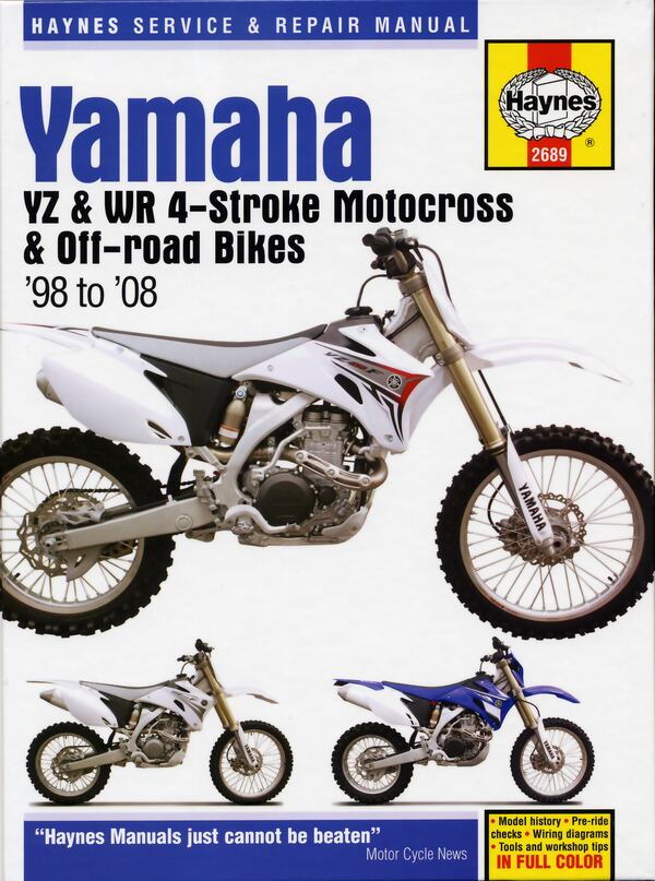HAYNES YAHAMA YZ & WR 4 STR M/CR