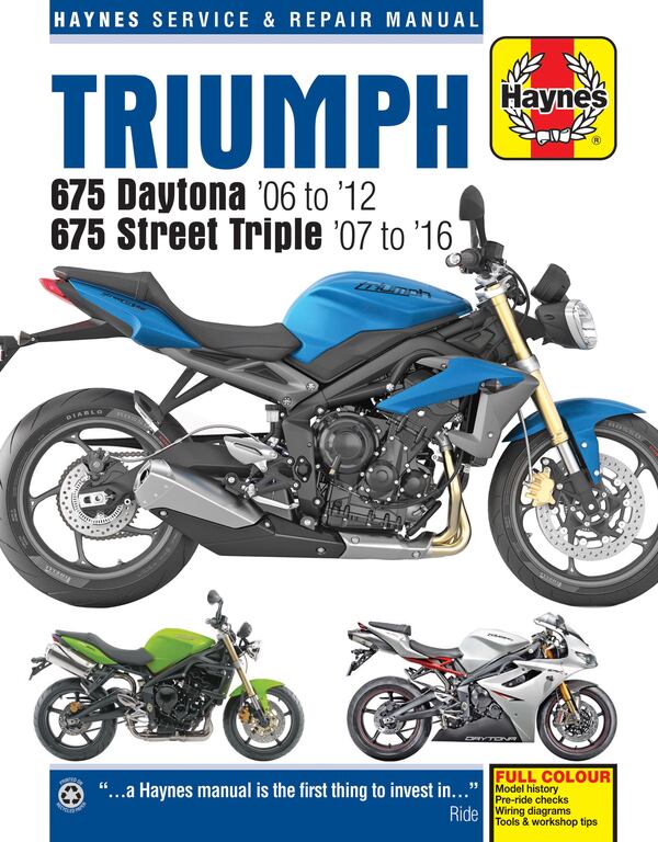 HAYNES TRIUMPH 675 (06 -16)