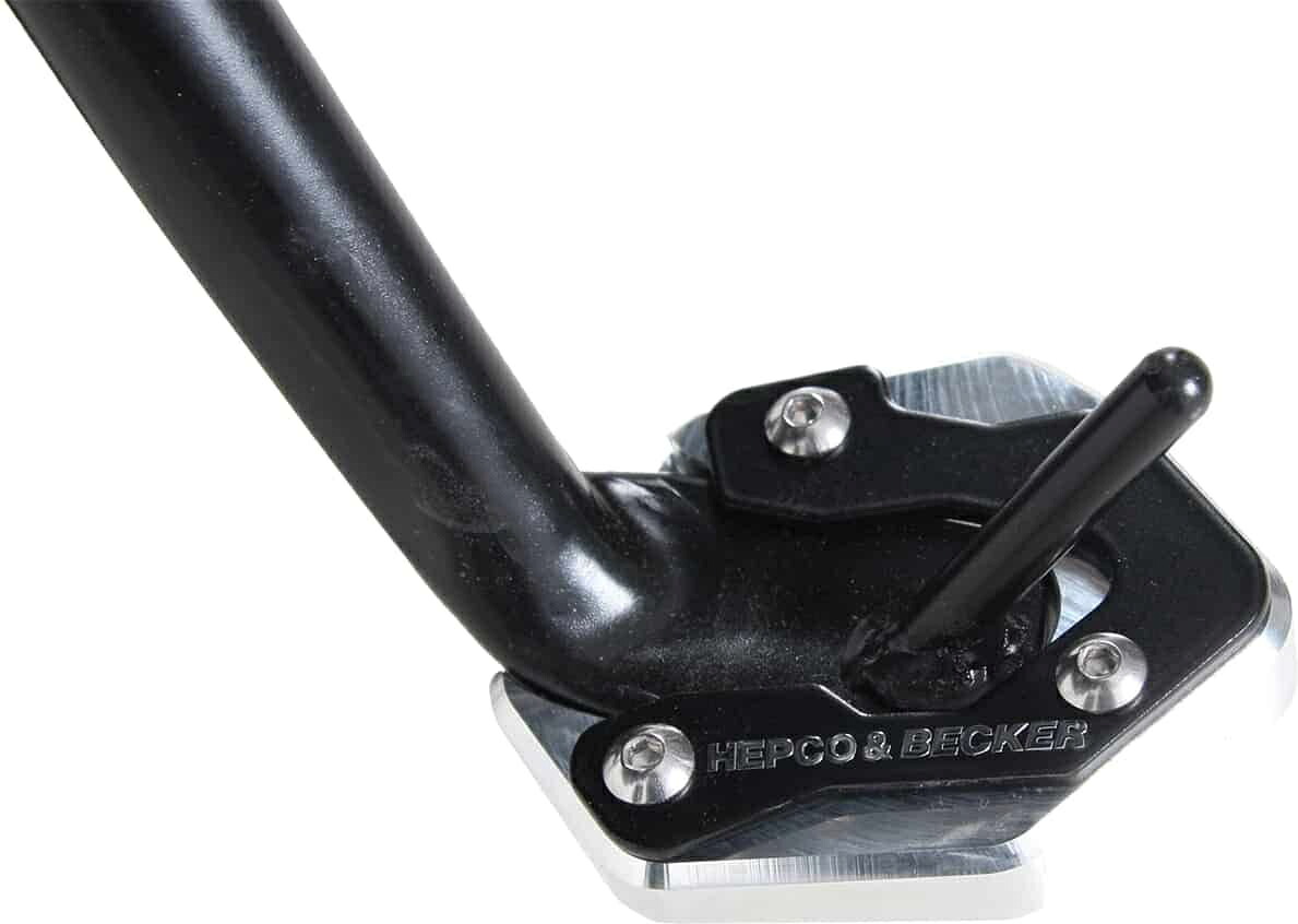 Hepco and Becker / ヘプコアンドベッカー Kickstand enlargement for Yamaha トレーサー 7 / GT (2021-) | 42114568 00 91｜ワンダーテック