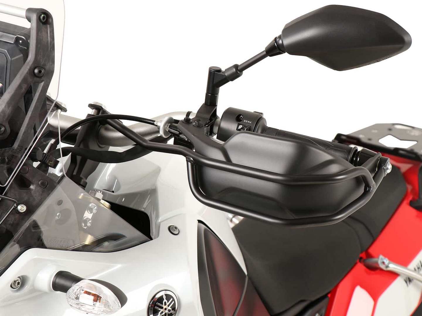 Hepco and Becker / ヘプコアンドベッカー ハンドガード set ブラック (left+right side) for Yamaha Tnr 700 World Raid (