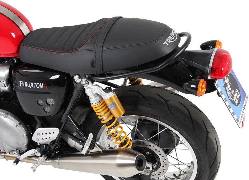 ヘプコ＆ベッカー ピリオンシートグラブレール ブラック Triumph Thruxton / R 2016- | 42197542 00 01