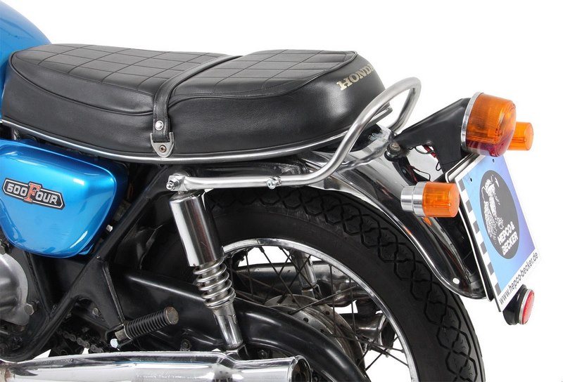 ヘプコ＆ベッカー ピリオンシートグラブレール クロム Honda CB 500 Four / 1971-78 | 42199506 00 02｜ワンダーテック