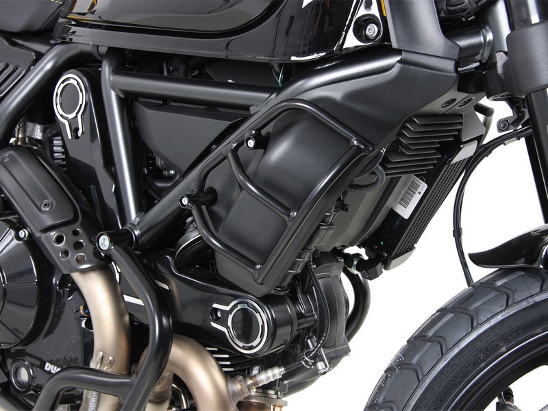 ヘプコ&ベッカー ラジエータープロテクション 左右セット - ブラック Ducati スクランブラー|ワンダーテック