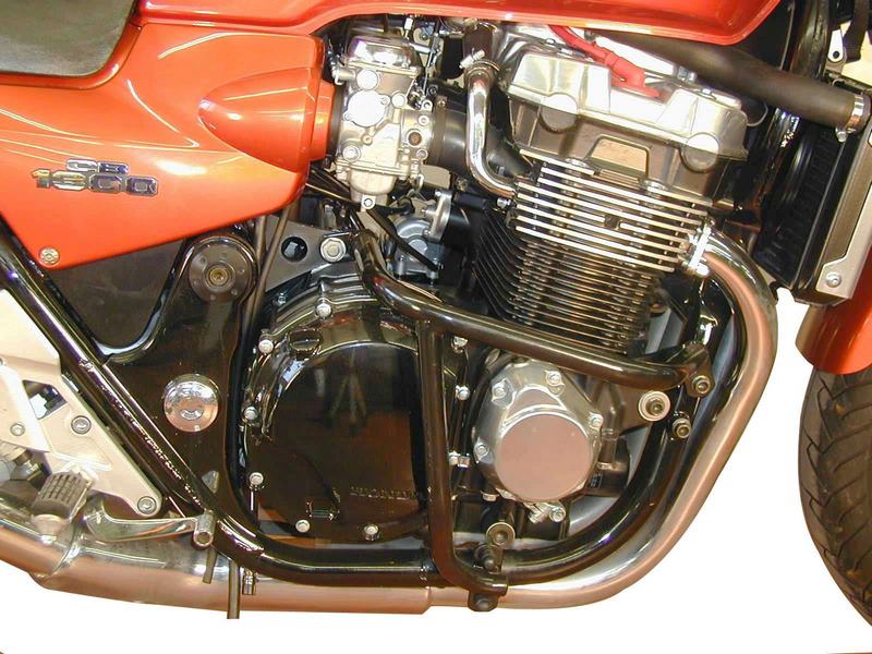 ヘプコ＆ベッカー エンジンプロテクションバー ブラック Honda CB 1300 until 2002 | 501125 00 01｜ワンダーテック