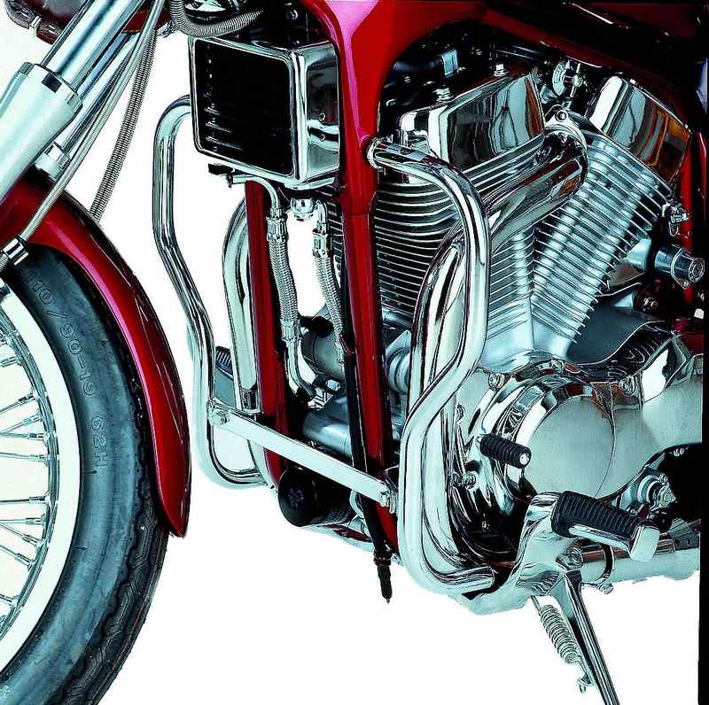 ヘプコ＆ベッカー エンジンプロテクションバー クロム Suzuki VS 1400 | 501305 00 02｜ワンダーテック