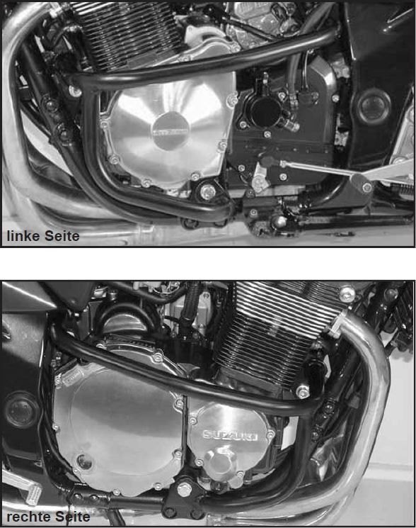 ヘプコ＆ベッカー エンジンプロテクションバー クロム Suzuki GSF 1200 / S Bandit from 2006 | 501323 00 0｜ワンダーテック