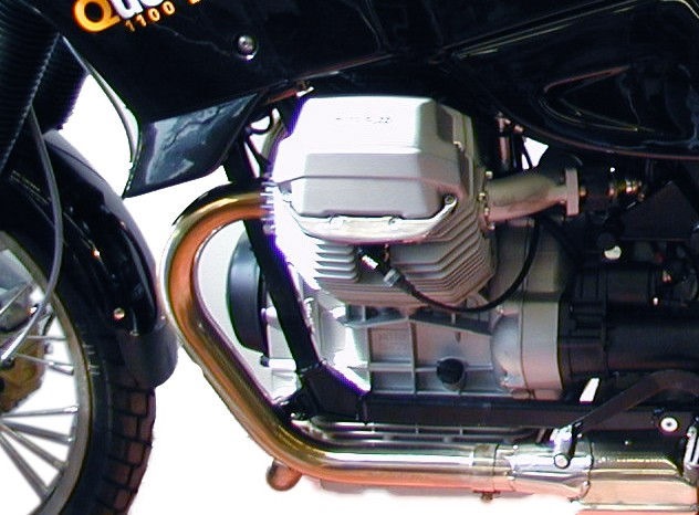 ヘプコ＆ベッカー エンジンプロテクションバー ブラック Moto Guzzi Quota 1000/1100 ES | 501503 00 01