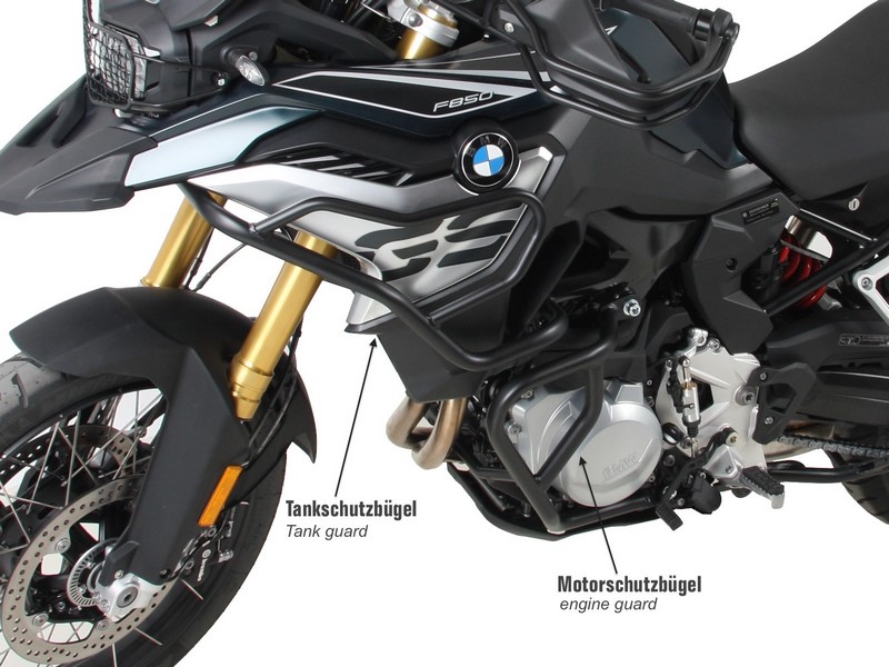 ヘプコ＆ベッカー エンジンプロテクションバー - ブラック BMW F 850 GS (2018-) | 5016513 00 01｜ワンダーテック