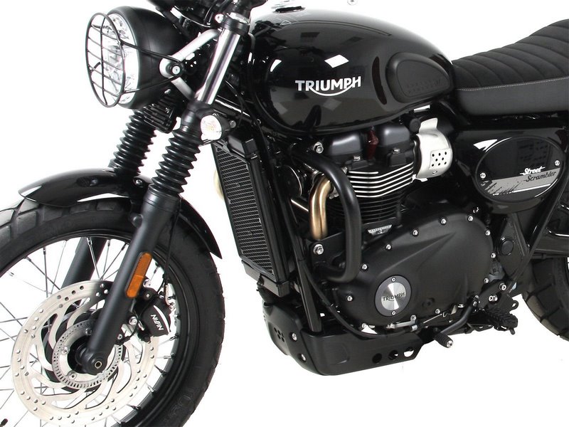 ヘプコ＆ベッカー エンジンプロテクションバー ブラック Triumph Street スクランブラー / 2017 | 5