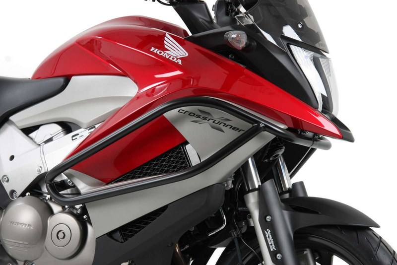 ヘプコ＆ベッカー エンジンプロテクションバー ブラック Honda Crossrunner 2011-2014 | 501968 00 01｜ワンダーテック