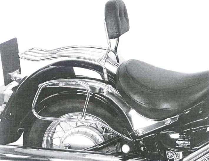 ヘプコ＆ベッカー Solorack ソロラック (バックレスト無し) Suzuki VL 800 Intruder / LC Volusia / C 800 Intr
