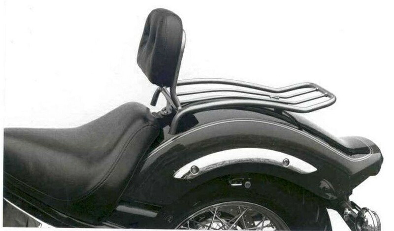 ヘプコ＆ベッカー Solorack ソロラック (バックレスト付) Yamaha XVS 1100 Drag Star | 611409 00 02｜ワンダーテック