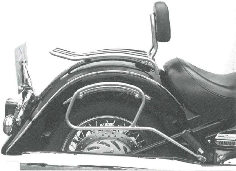 ヘプコ&ベッカー Solorack ソロラック (バックレスト付) Yamaha XV 1600 Wild Star | 611411 00 02|ワンダーテック