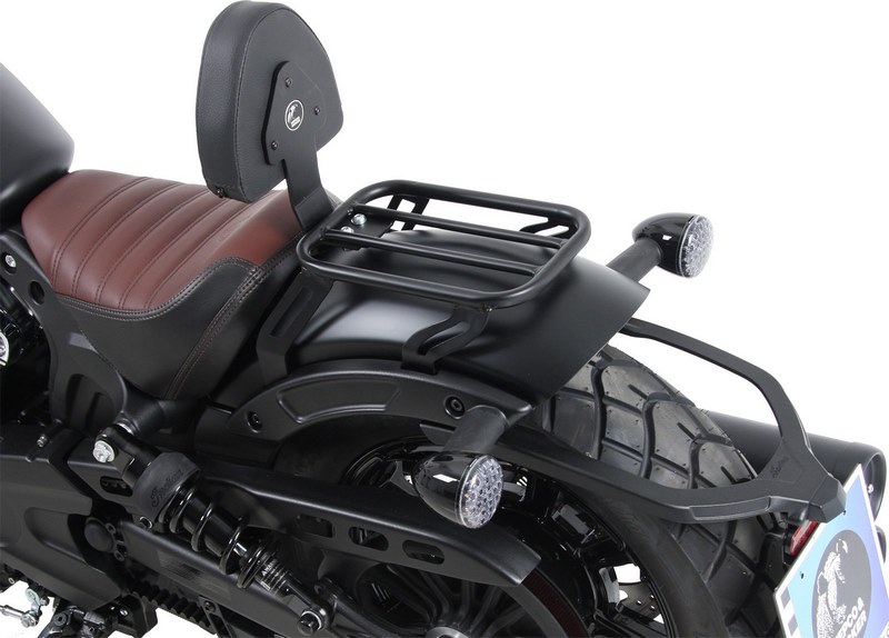 ヘプコ＆ベッカー Solorack ソロラック (バックレスト付) ブラック Indian Scout Bobber from 2017 | 612756