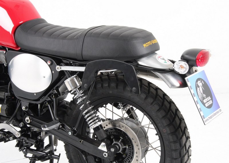 ヘプコ＆ベッカー C-Bow シーボウ サイドキャリア-left side ブラック Moto Guzzi V 7 II スクランブラ