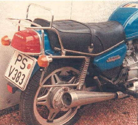 ヘプコ＆ベッカー サイド + トップケースキャリアセット クロム Honda CX 500 A / B / SC | 650109 00 02｜ワンダーテック